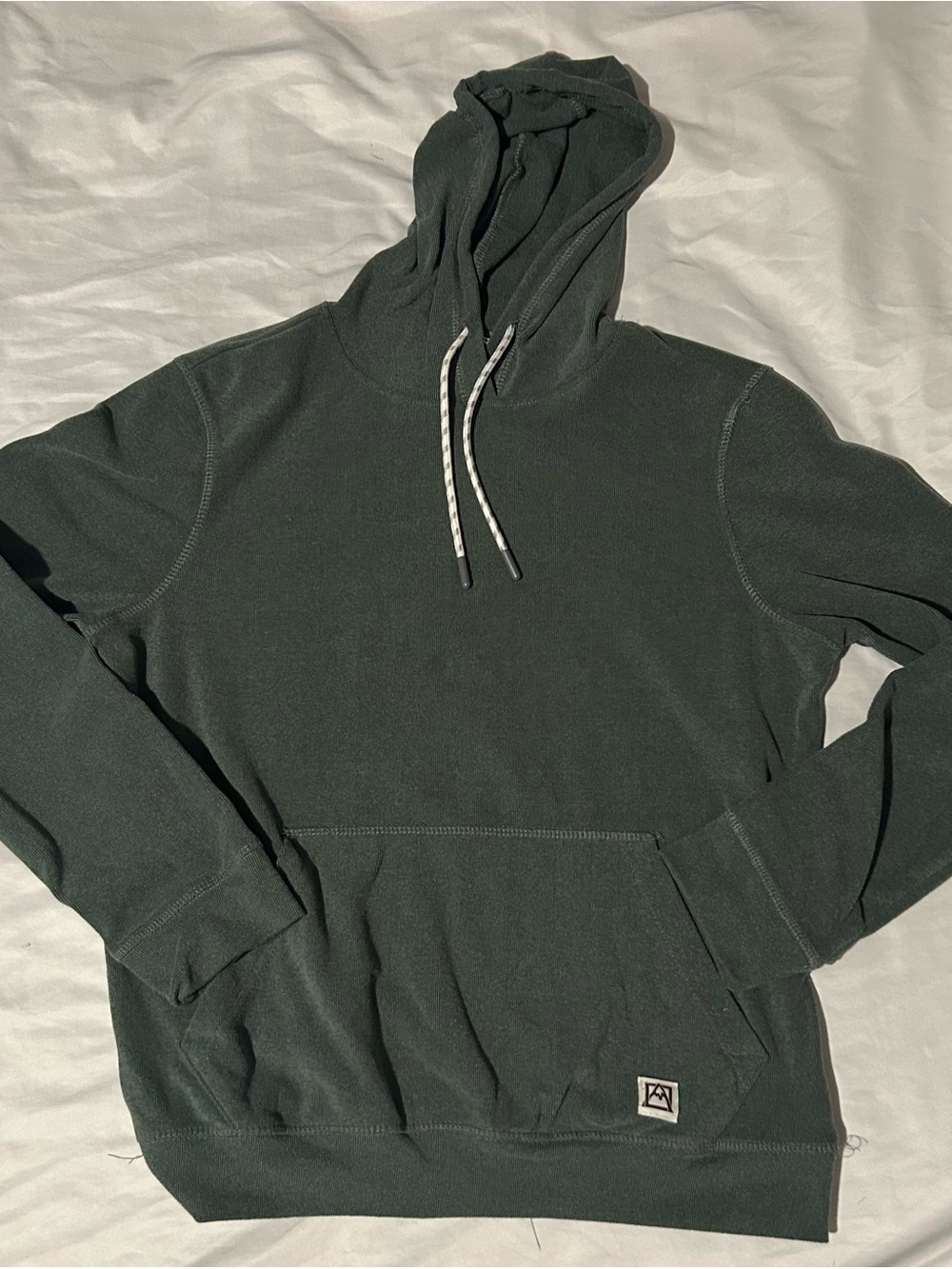Avalanche Dark Green Hooded Sweatshirt with Kangaroo Pocket